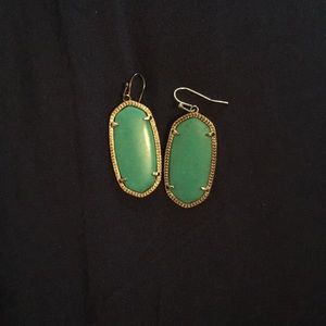 Turquoise Kendra Scott earrings